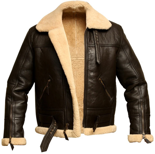 Men raf aviator brown - men's,